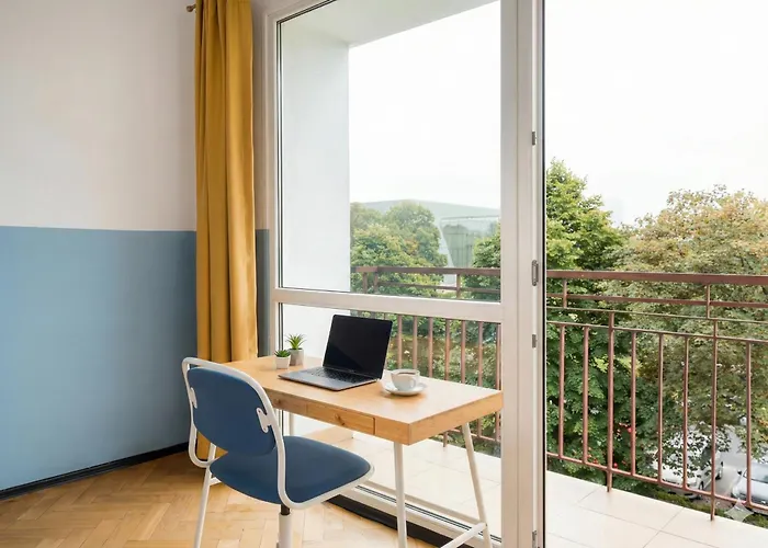 Apartment Panoramic Parkview In Warschau